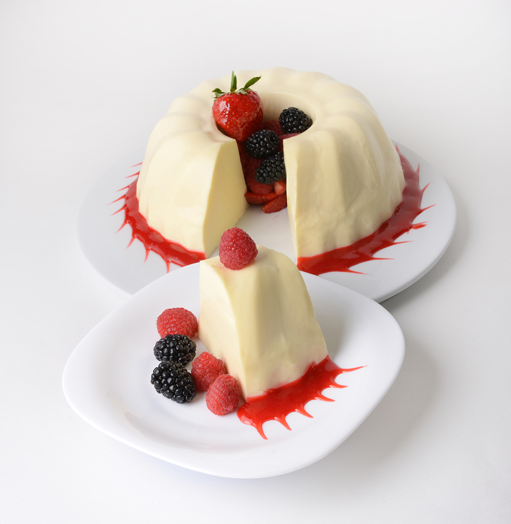 Gelatina de yogurt natural 2