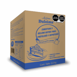 Dulcima<sup>®</sup> Crema Batida para Panes y Pasteles Caja 5 kg