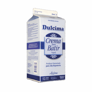 Dulcima<sup>®</sup> Crema Vegetal para Batir Caja de 12 L