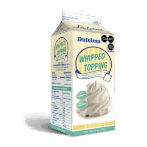 Dulcima<sup>®</sup> Whipped Topping Vainilla Caja 16 kg