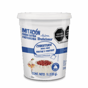 Dulcima<sup>®</sup> Crema Batida para Frutas y Postres Caja 12 kg